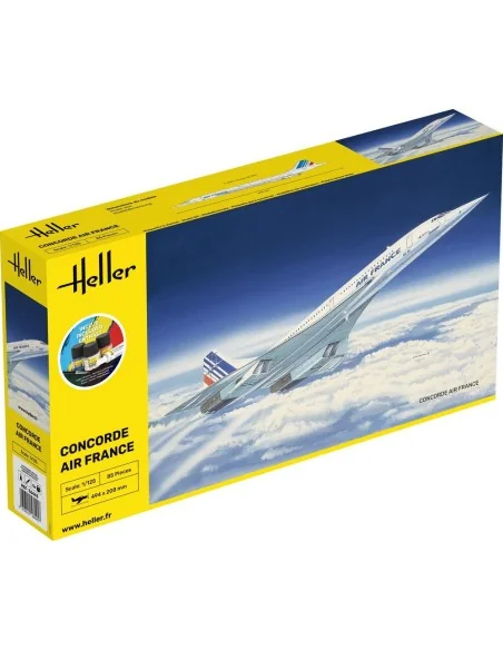STARTER KIT Concorde AF, 1/125 - Heller 56445