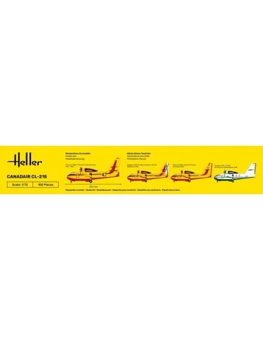 STARTER KIT Canadair CL-215, 1/72 - Heller 56373
