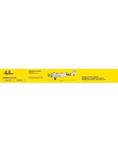 STARTER KIT Ju-52/3m, 1/72 - Heller 56380