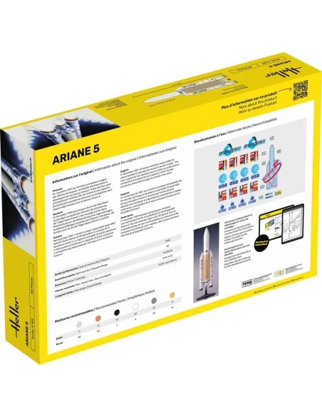 STARTER KIT Ariane 5, 1/125 - Heller 56441