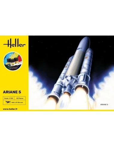 STARTER KIT Ariane 5, 1/125 - Heller 56441