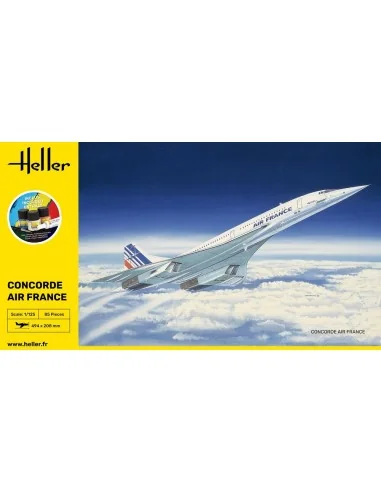 STARTER KIT Concorde AF, 1/125 - Heller 56445