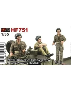 BRITISH ARMY CENTRURION TANK CREW IN KOREAN WAR-2 FIGURES, 1/35 - H...