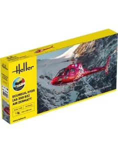 STARTER KIT Ecureuil H125 (AS 350 B3) Air Zermatt, 1/48 - Heller 56490 2