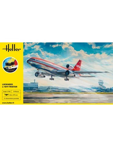 STARTER KIT Lockheed L-1011 Tristar, 1/125 - Heller 56451