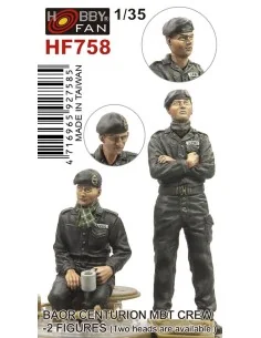 BAOR Centurion MBT Crew-2 figures(Two heads are available), 1/35 - ...