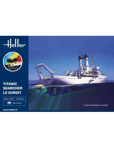 STARTER KIT Titanic Searcher "Le Suroit", 1/200 - Heller 56615