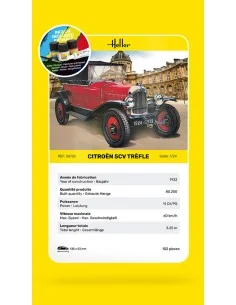 STARTER KIT Citroen Trefle, 1/24 - Heller 56702