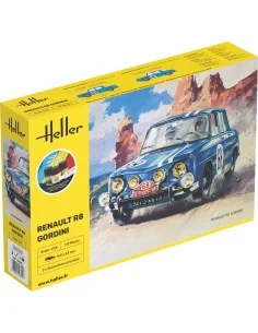 STARTER KIT Renault R8 Gordini, 1/24 - Heller 56700 2