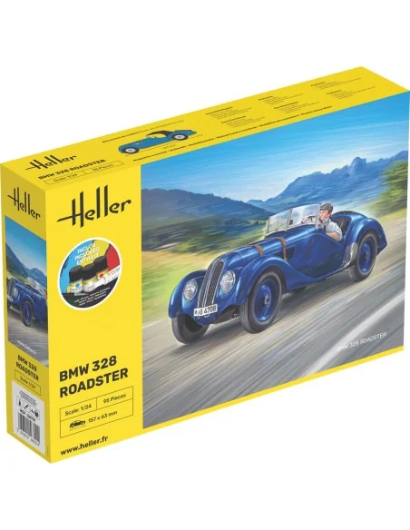 STARTER KIT BMW 328 Roadster, 1/24 - Heller 56701