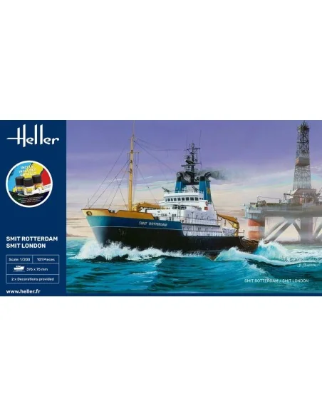 STARTER KIT Smit Rotterdam / Smit London, 1/200 - Heller 56620