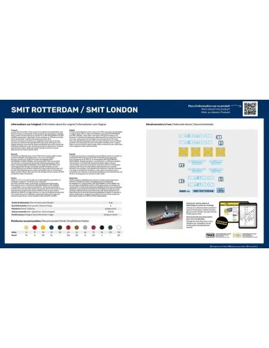 STARTER KIT Smit Rotterdam / Smit London, 1/200 - Heller 56620