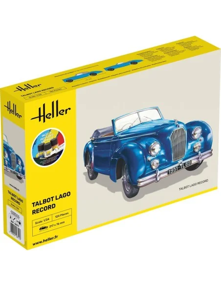 STARTER KIT Talbot Lago Record, 1/24 - Heller 56711