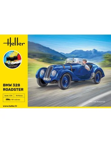 STARTER KIT BMW 328 Roadster, 1/24 - Heller 56701