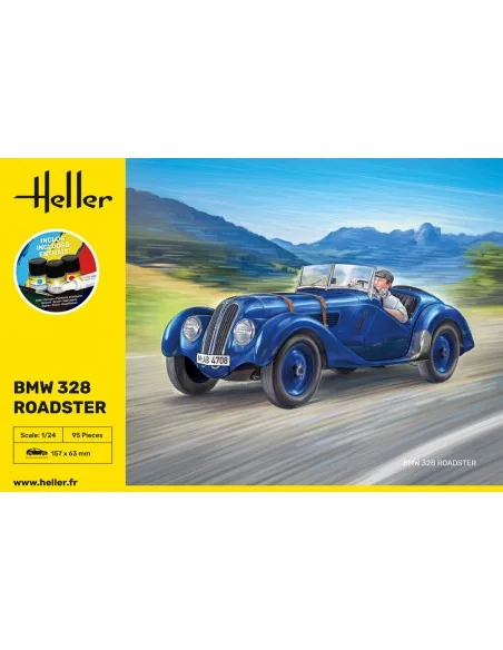 STARTER KIT BMW 328 Roadster, 1/24 - Heller 56701
