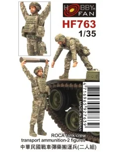 ROCA Tank crew transport ammunition-2 figures, 1/35 - Hobby Fan HF763