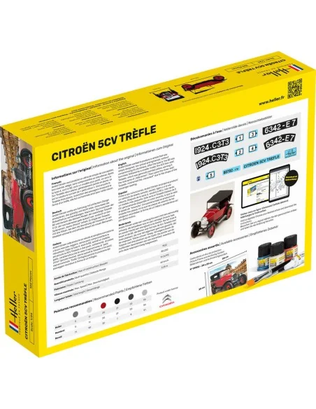 STARTER KIT Citroen Trefle, 1/24 - Heller 56702