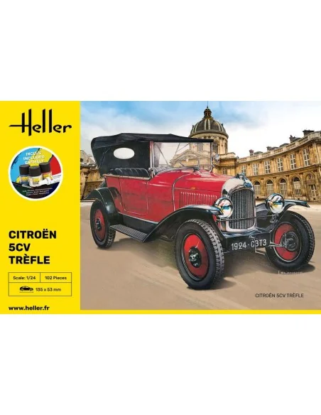 STARTER KIT Citroen Trefle, 1/24 - Heller 56702