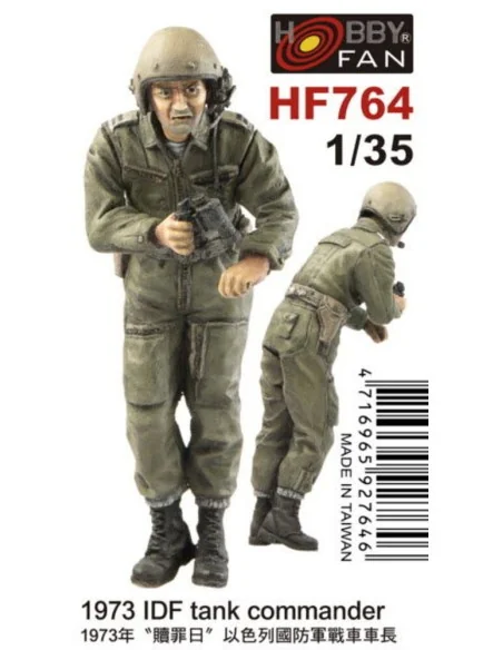 1973 IDF tank commander-1 figure, 1/35 - Hobby Fan HF764