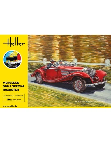 STARTER KIT 500 K Special Roadster, 1/24 - Heller 56710