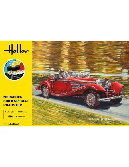STARTER KIT 500 K Special Roadster, 1/24 - Heller 56710