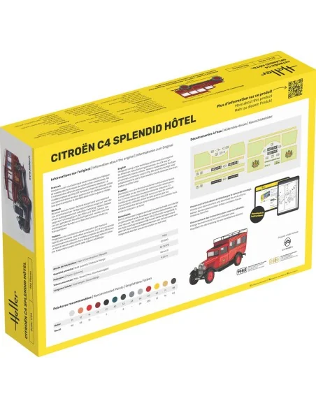 STARTER KIT Citroen C4 "Splendid Hotel", 1/24 - Heller 56713