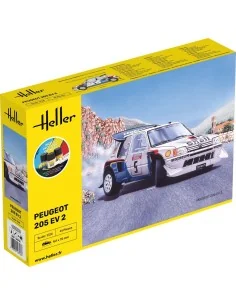 STARTER KIT Peugeot 205 EV 2, 1/24 - Heller 56716 2