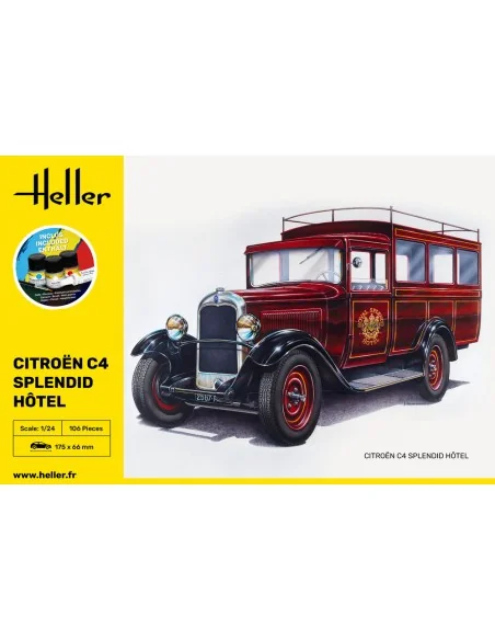 STARTER KIT Citroen C4 "Splendid Hotel", 1/24 - Heller 56713