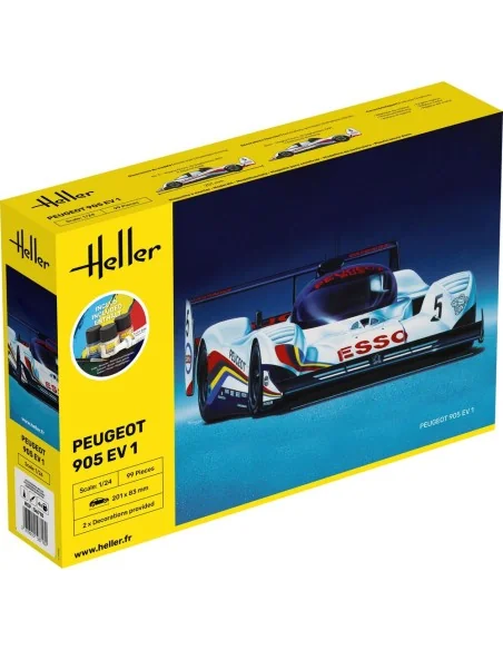 STARTER KIT Peugeot 905 EV 1, 1/24 - Heller 56718