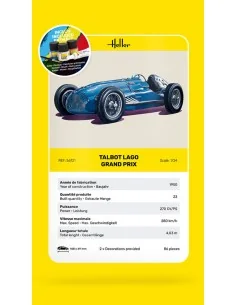 STARTER KIT Talbot Lago Grand Prix, 1/24 - Heller 56721 2