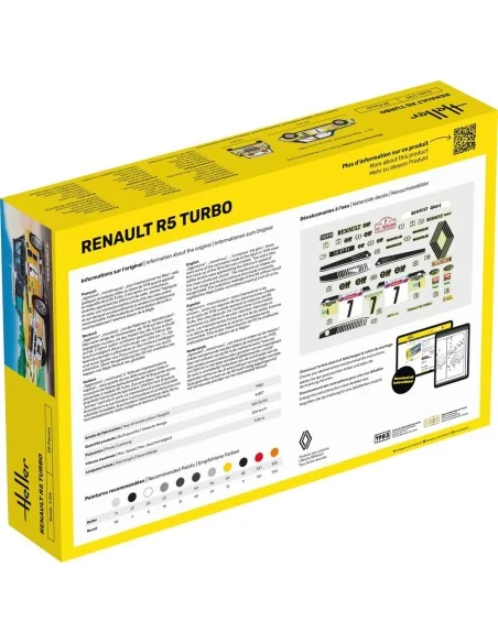 STARTER KIT Renault R5 Turbo, 1/24 - Heller 56717