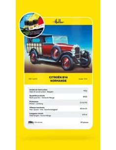 STARTER KIT Citroen B14 Normande, 1/24 - Heller 56729 2
