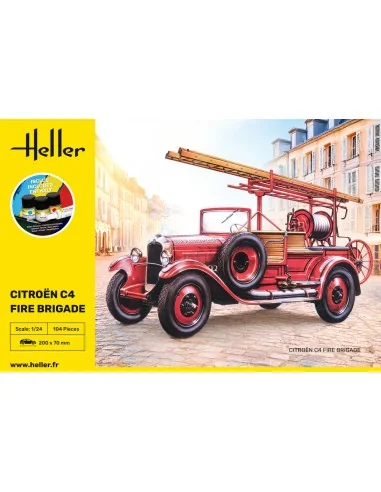 STARTER KIT Citroen C4 Fire Brigade, 1/24 - Heller 56733