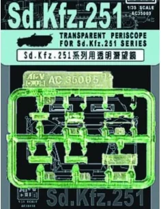 BLOC VISION SDKFZ 251, 1/35 - AFV-Club AC35005