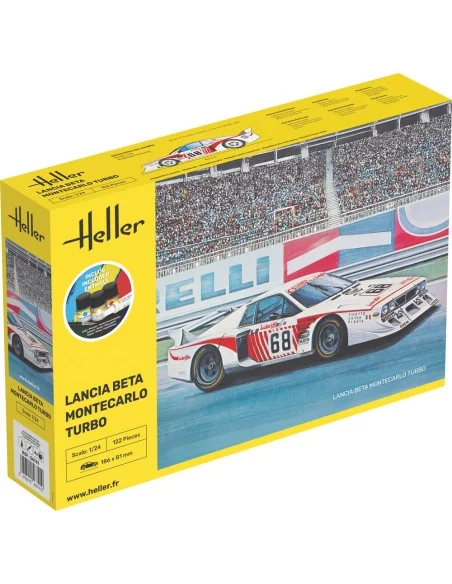 STARTER KIT Lancia Beta Montecarlo Turbo, 1/24 - Heller 56741
