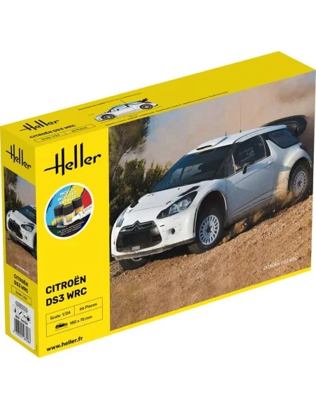 STARTER KIT Citroen DS3 WRC, 1/24 - Heller 56758