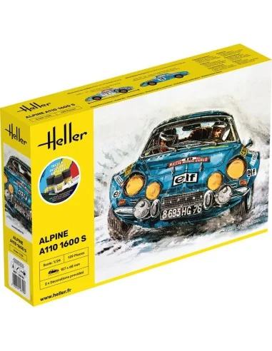 STARTER KIT Alpine A110 (1600S), 1/24 - Heller 56745