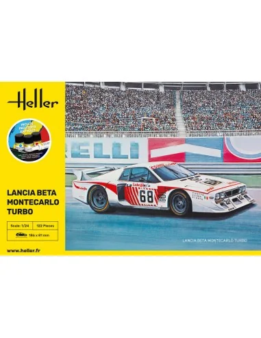 STARTER KIT Lancia Beta Montecarlo Turbo, 1/24 - Heller 56741