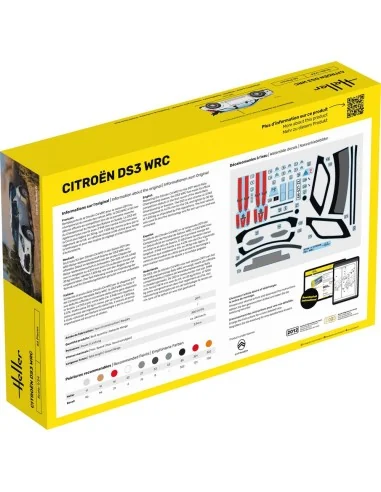 STARTER KIT Citroen DS3 WRC, 1/24 - Heller 56758