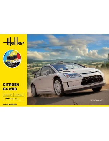 STARTER KIT Citroen C4 WRC, 1/24 - Heller 56756