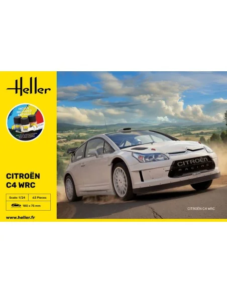 STARTER KIT Citroen C4 WRC, 1/24 - Heller 56756