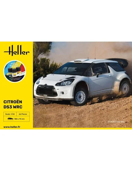 STARTER KIT Citroen DS3 WRC, 1/24 - Heller 56758