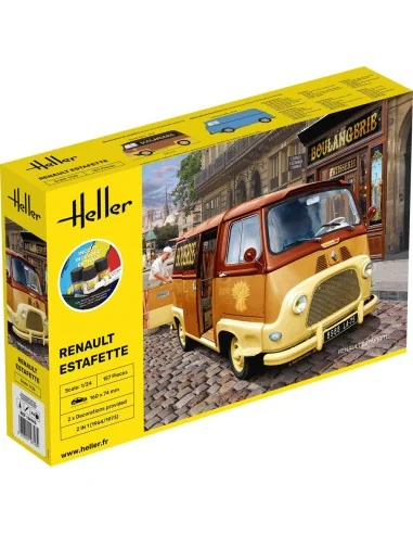 STARTER KIT Renault Estafette, 1/24 - Heller 56743