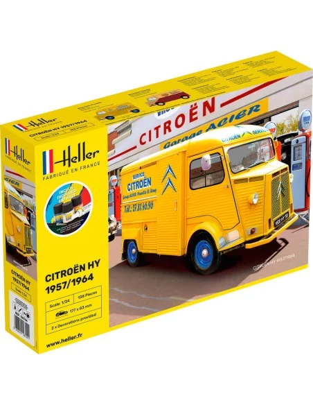STARTER KIT CITROEN HY 1957/1964, 1/24 - Heller 56744