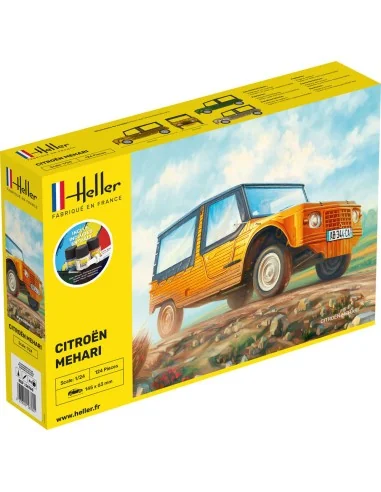 STARTER KIT Citroen Mehari, 1/24 - Heller 56760