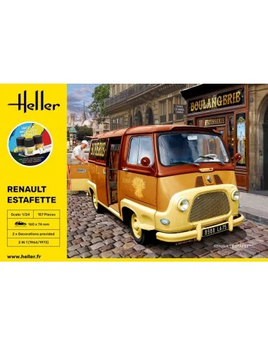 STARTER KIT Renault Estafette, 1/24 - Heller 56743