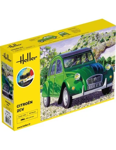 STARTER KIT Citroen 2 CV, 1/24 - Heller 56765