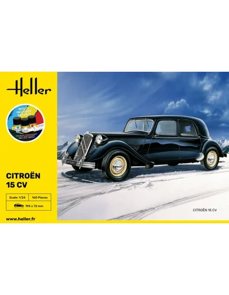 STARTER KIT Citroen 15 CV, 1/24 - Heller 56763