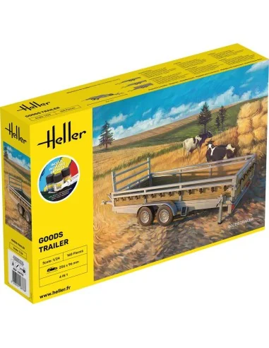 STARTER KIT Goods Trailer, 1/24 - Heller 56778