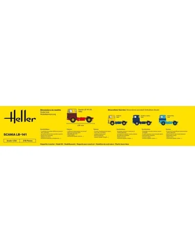 STARTER KIT Truck LB-141, 1/24 - Heller 56773
